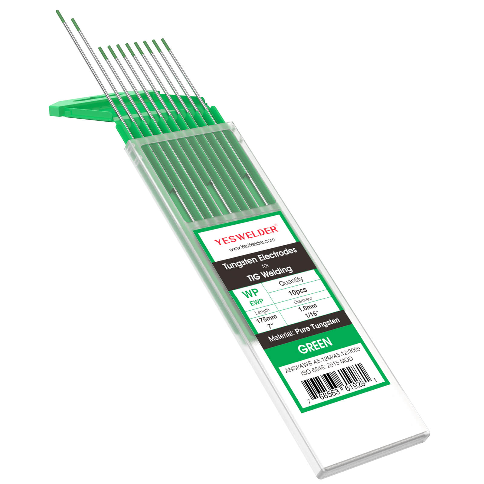 WP Series Pure TIG WeldingTungsten Electrode - 0