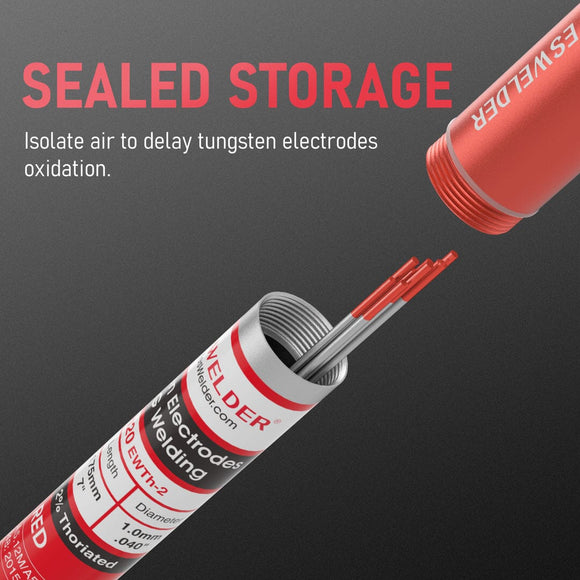 WT20 Series 2% Thoriated TIG Welding Tungsten Electrode