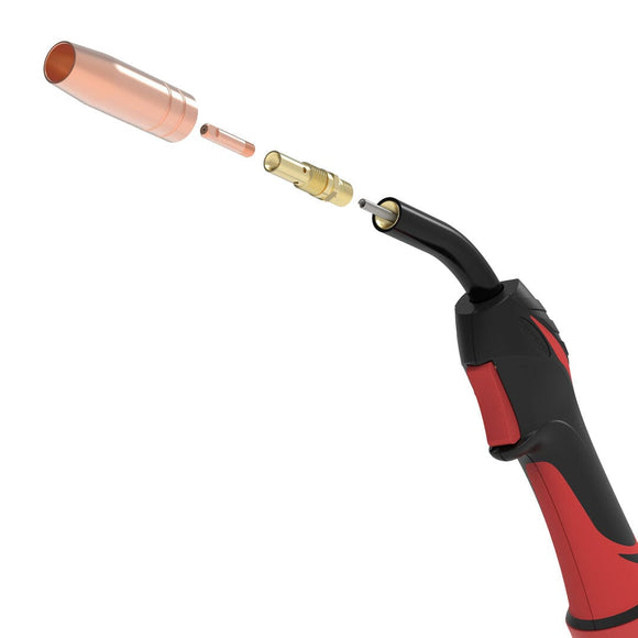 YW-L150-10E European Connector MIG Welding Gun