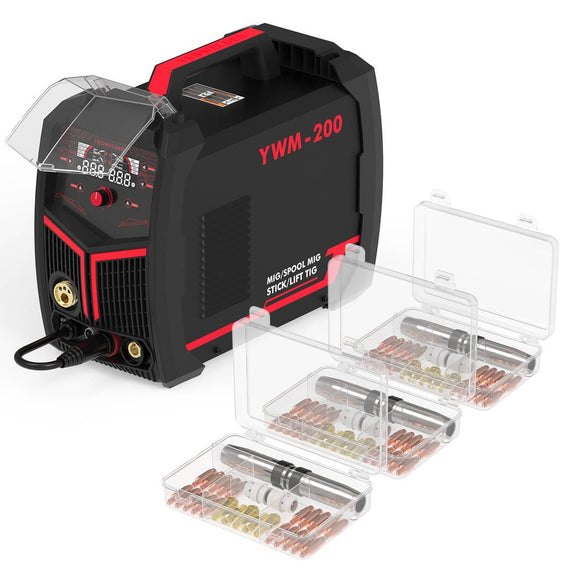 YWM-200 4-in-1 Multi-Process Aluminum MIG Welder