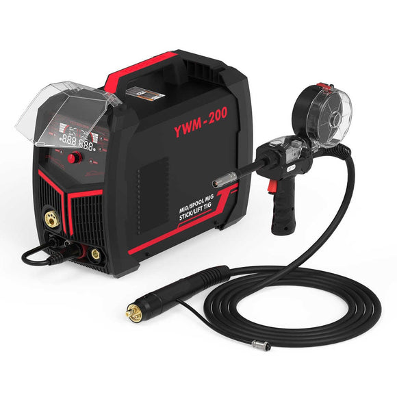YWM-200 4-in-1 Multi-Process Aluminum MIG Welder