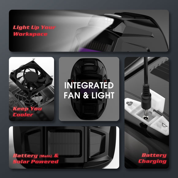 LYG-W700A Auto Darkening Welding Helmet